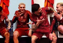 Barış Alper Yılmaz ve Eren Elmalı'nın pozu gündem oldu, Galatasaray o anları paylaştı!