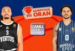 Anadolu Efes, Virtus Bologna'ya konuk oluyor! Maçın heyecanı canlı yayın, canlı sohbet ve Şampiyon Oranlar ile Misli'de