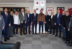 3. Lig Kulüpler Birliği'nden TFF Başkanı Hacıosmanoğlu'na ziyaret