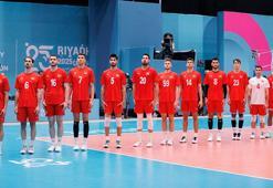 A Milli Erkek Voleybol Takımı'ndan 6. İslami Dayanışma Oyunları gümüş madalya