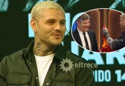 'Galatasaray zor günler geçiriyordu' Mauro Icardi stüdyoya girdi, forma hediye etti