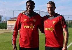 Göztepe'de Lis ve Heliton sevinci