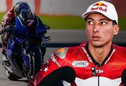 Toprak Razgatlıoğlu Moto GP'de ilk resmi testine çıktı! Takım arkadaşlarına baklava dağıttı