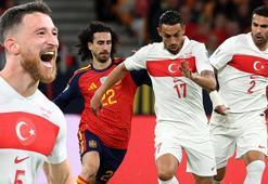 Türkiye, İspanya'yı tir tir titretti! A Milli Takım, play-off'lara moralli gidiyor... (İspanya 2-2 Türkiye maç özeti)