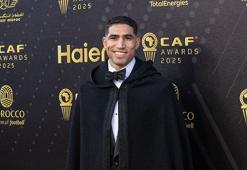 Afrika'da yılın futbolcusu Achraf Hakimi