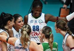 Iman Ndiaye yıldızlaştı, Nilüfer evinde Eczacı'yı devirdi... Nilüfer Belediyespor Eker - Eczacıbaşı Dynavit maç sonucu 3-1