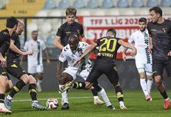 Trendyol 1. Lig'de çılgın kapışma, gol düellosu! İstanbulspor - Sakaryaspor maç sonucu 3-3