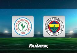 Çaykur Rizespor - Fenerbahçe maçı ne zaman, saat kaçta hangi kanalda? (Muhtemel 11'ler)