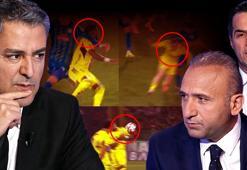 Fenerbahçe maçında Rizespor'un ilk golü öncesi faul var mı? Kırmızı kart doğru mu? Trio yorumladı: 'Kesinlikle yanlış'