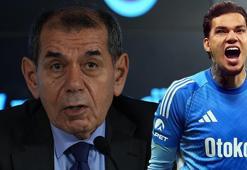 Galatasaray Başkanı Dursun Özbek'ten Ederson açıklaması! Fenerbahçe derbisi hakkında yorum...