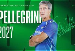 Real Betis'te teknik direktör Manuel Pellegrini'nin sözleşmesi uzatıldı
