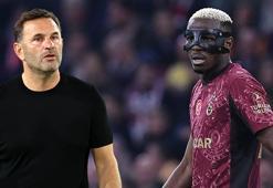 Osimhen Okan Buruk'un odasına gitti! Derbi için özel istek: 'Ne olursa olsun...'