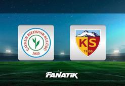 Rizespor - Kayserispor maçı ne zaman, saat kaçta, hangi kanalda? Muhtemel 11'ler