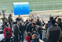 Hatay’da amatör lig maçının ardından tribünler karıştı