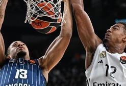Anadolu Efes evinde Real Madrid'e mağlup oldu! Anadolu Efes - Real Madrid maçı sonucu: 75-81