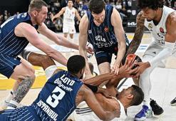 Anadolu Efes - Real Madrid maçı sonucu: 75-81