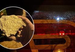 Galatasaray takım otobüsüne taşlı saldırı!