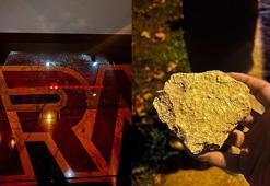 Galatasaray takım otobüsüne taşlı saldırı!