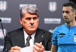 Beşiktaş'tan maç sonu hakem açıklaması: 'Rezil yönetimle maçın skoruna direkt etki etmiştir'