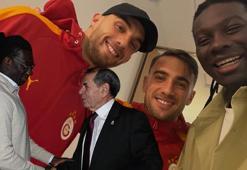 'Aslanlar Monaco'da!' Bafetimbi Gomis'ten Galatasaray kampına sürpriz ziyaret