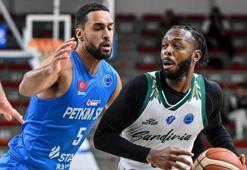 Aliağa Petkimspor'dan İtalya deplasman zaferi... Dinamo Sassari - Aliağa Petkimspor maç sonucu 72-76