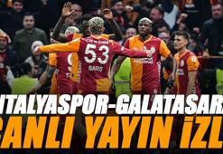 Antalyaspor - Galatasaray maçı canlı izle | ANTALYA GS maçı şifresiz (Galatasaray maçı canlı yayın)