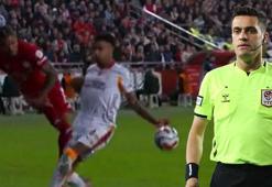 Antalyaspor-Galatasaray maçında penaltı tartışması! Trio'da yorumlandı: 'Kol doğal konumda'