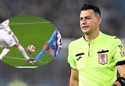 Çok konuşuldu! İşte Trabzonspor'un kırmızı kart beklediği pozisyon