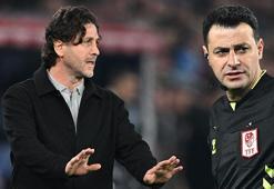 Trabzonspor teknik direktörü Fatih Tekke: 'Hakemden memnun değilim'