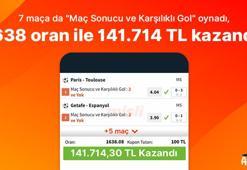 Yok böyle oran! Misli’de 7 maça oynadı, 141.714 TL kazandı!