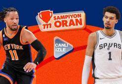 NBA Kupası finalinde New York Knicks ile San Antonio Spurs karşılaşıyor! Maçın heyecanı canlı yayın ve Şampiyon Oranlar ile Misli'de