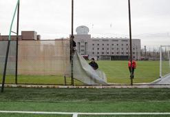 Beştepe İlhan Cavcav Tesisleri'nde brandalar kaldırıldı
