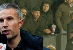Robin van Persie'ye büyük tepki: Tribünlere gitmek zorunda kaldı