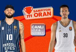 Anadolu Efes, EuroLeague'de Dubai Basketbol'u ağırlıyor! Maçın heyecanı canlı yayın, canlı sohbet ve Şampiyon Oranlar ile Misli'de