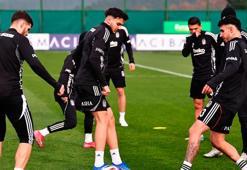 Beşiktaş'ta Fenerbahçe maçı hazırlıkları başladı