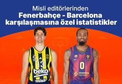 Misli editörlerinden Fenerbahçe - Barcelona karşılaşmasına özel istatistikler