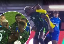 Osimhen kavga etti! Suratına darbe alınca çılgına döndü: Zor sakinleştirildi