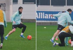 Kenan Yıldız muhteşem bir golle antrenmanda şov yaptı!
