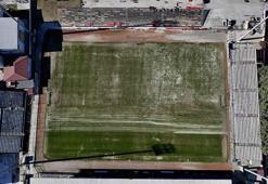 Fethiyespor - Galatasaray maçı için Fethiye İlçe Stadı'nda çalışmalar başladı