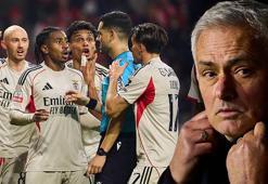 Maç 2-2 bitti, Jose Mourinho '3-2 kazandık' dedi! Portekiz'de akıl almaz anlar...