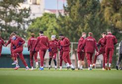 Trabzonspor derbinin hazırlıklarını sürdürdü