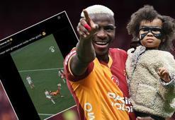 Galatasaray'da 'Ayın golü' tepkisi! Osimhen paylaşımı: Kıyaslamaya dahi girmez