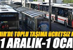 1 Ocak İzmir toplu taşıma ücretsiz mi? 31 Aralık Yılbaşı gecesi İzmir'de toplu taşıma kaça kadar çalışıyor (Eshot, IZULAŞ, Metro ve Tramvay)
