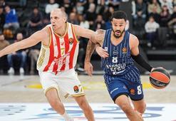 Anadolu Efes'ten 2026'ya kabus gibi başlangıç! Anadolu Efes - Kızıl Yıldız maç sonucu 65-87