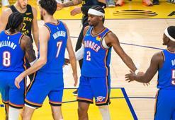 Thunder, yıldızlarından yoksun Warriors'ı farklı yendi