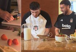 Orkun Kökçü ve Emirhan Topçu kozlarını mutfakta paylaştı!