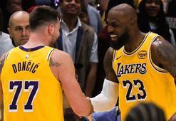 Lakers'ta Doncic ve LeBron şov!