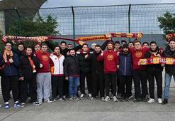 Galatasaraylı taraftarlar Süper Kupa finali için stada geldi