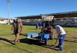 Fethiyespor-Galatasaray maçı öncesi son hazırlıklar devam ediyor