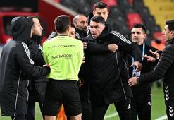 Burak Yılmaz hakemin üstüne yürüdü